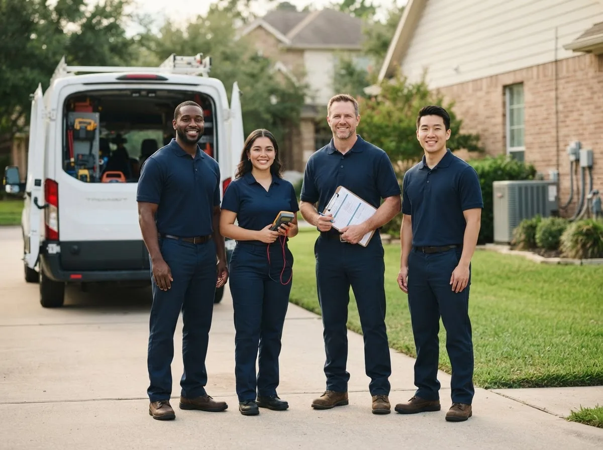 Certified HVAC technician near Highland, WI